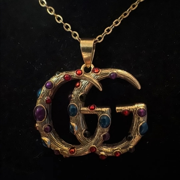 🎁BEAUTIFUL GOLD TONE PENDANT NEW - Picture 5 of 6